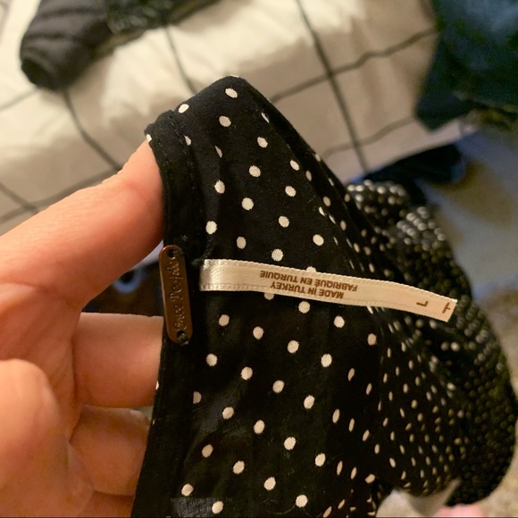 Polka Dot Ruffle Top - Picture 4 of 4